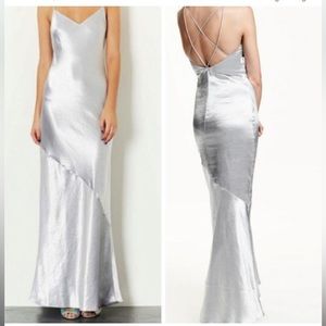 ✨H&M Maxi Slip Dress Strappy Back Formal Gown✨ NWOT